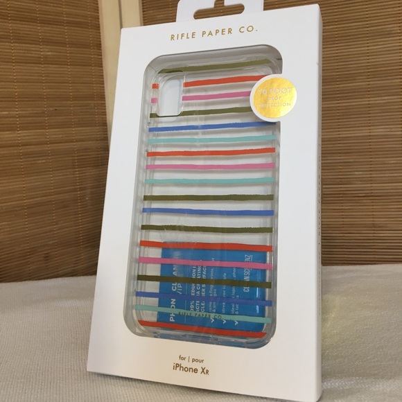 Rifle Paper company IPhone Xr case